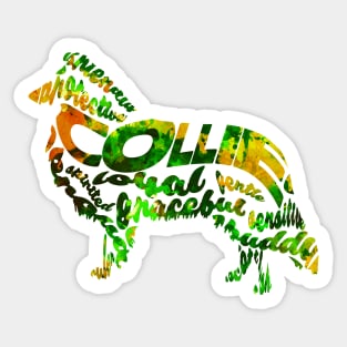 Rough Collie Sticker